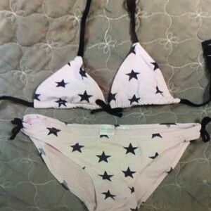 Star Print Bikini Set
